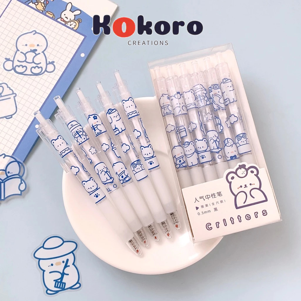 

KokoroCreations - [SK195] Pulpen gambar kartun teddy bear lucu unik / pen / alat tulis sekolah / pulpen lucu motif kartun / pulpen cetek