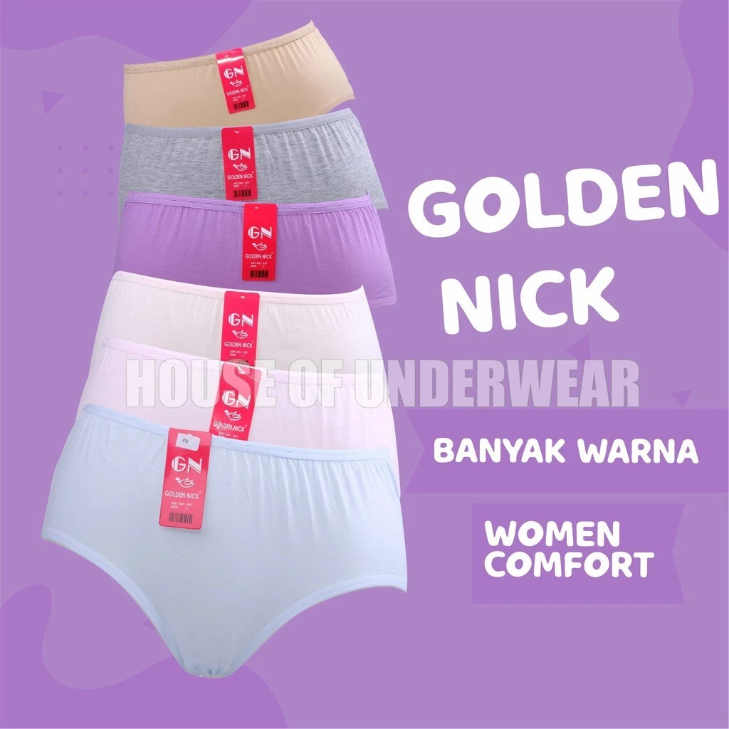 CELANA DALAM WANITA GOLDEN NICK 937 TERANG/ CELANA DALAM WANITA MURAH /CELANA DALAM WANITA  ANAK MUD