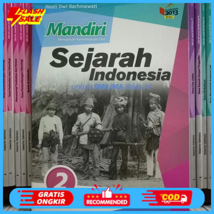 

SALE BUKU MANDIRI SEJARAH INDONESIA SMA/MA KELAS 11 revisi K13N Termurah