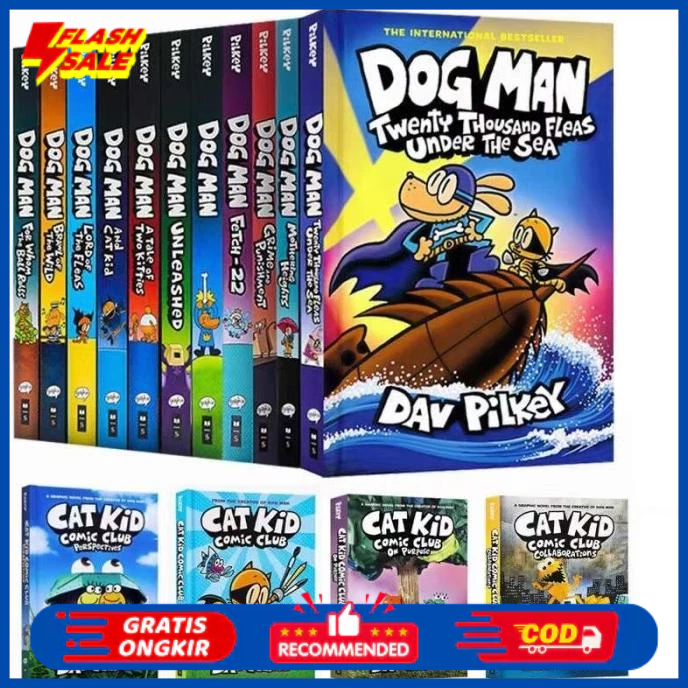 

SALE Dog Man/ Buku Dogman/ Buku cerita anak anak Termurah