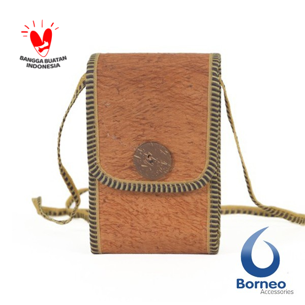 Tas Selempang Kulit Kayu Kalimantan