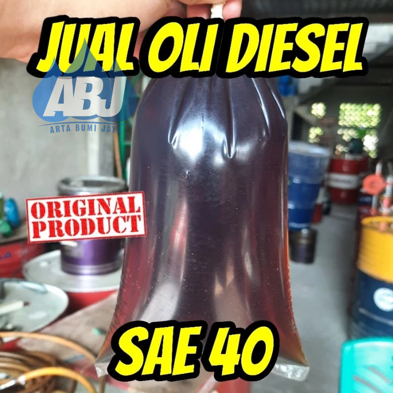 Oli Diesel Murah SAE 40 1 Liter