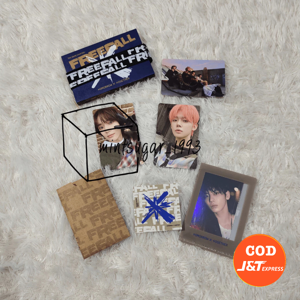 [ READY STOCK UNSEALED + POB ] TOMORROW X TOGETHER ( TXT ) - 3rd Album [ The Name Chapter : Freefall