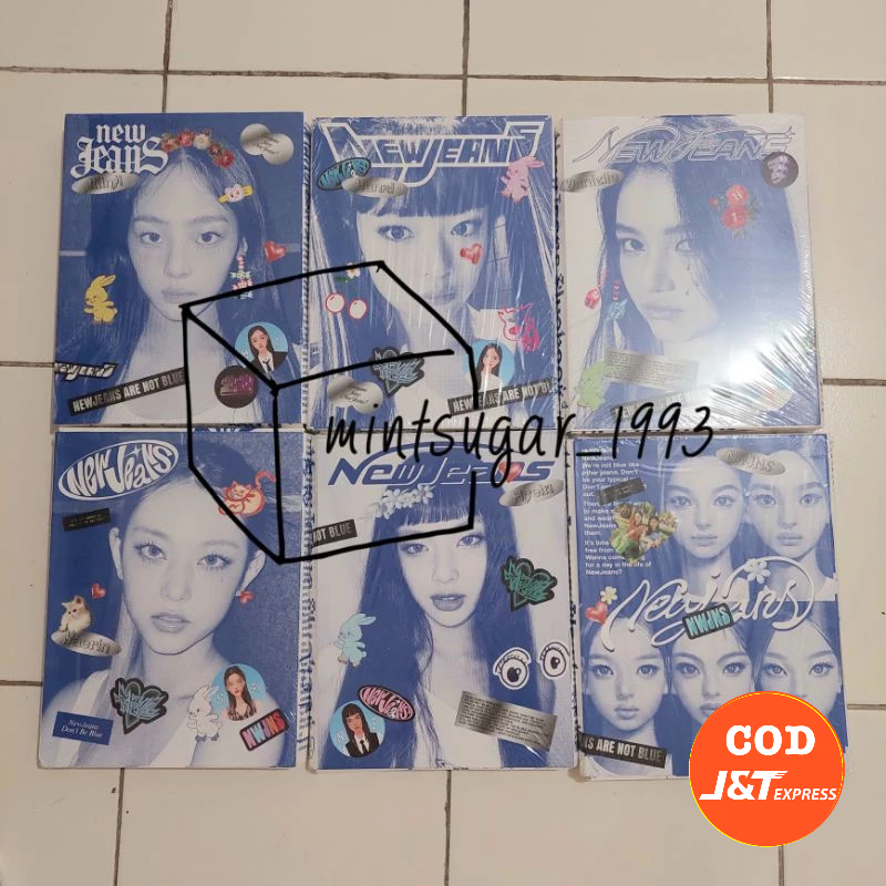 [ READY STOCK SEALED ] NewJeans - [ NewJeans 1st EP ' New Jeans ' ] ( Bluebook ver. ) Danielle Hyein