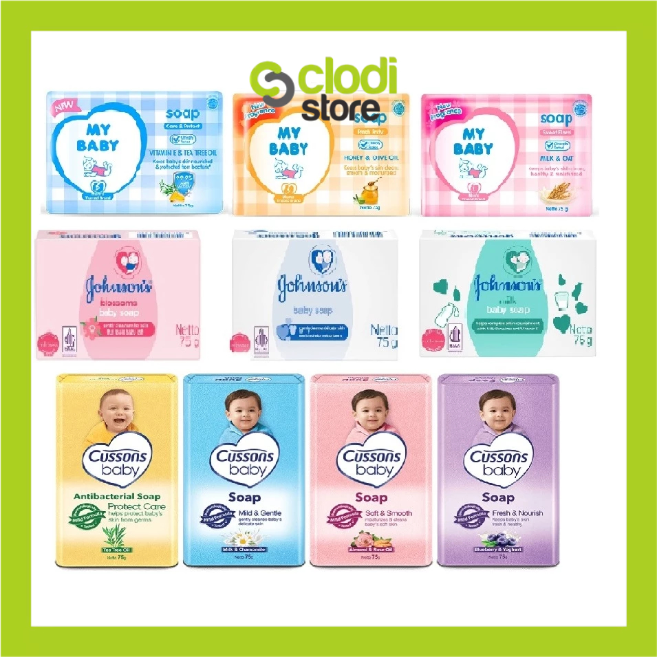 Cussons Johnsons My Baby Baby Soap  / Cussons Sabun Batang / Cusson Sabun Bayi / sabun bayi my baby 