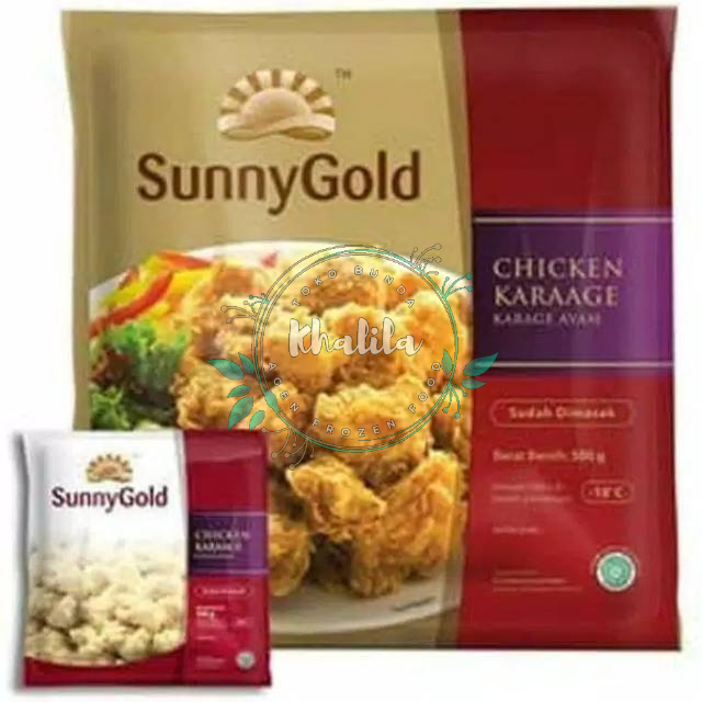 

Sunny Gold Chicken Karage Karaage Ayam Kemasan 500 Gram