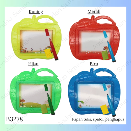 

Papan tulis set Warna Warni