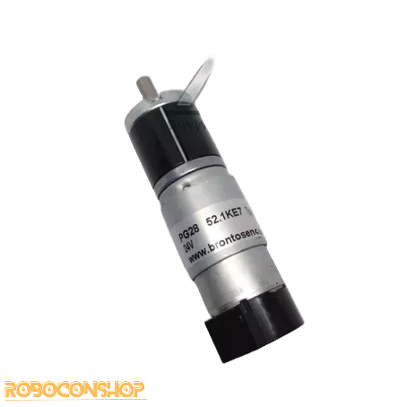 Motor DC PG28 24Vdc 200rpm 15kgfcm 7ppr (52k)