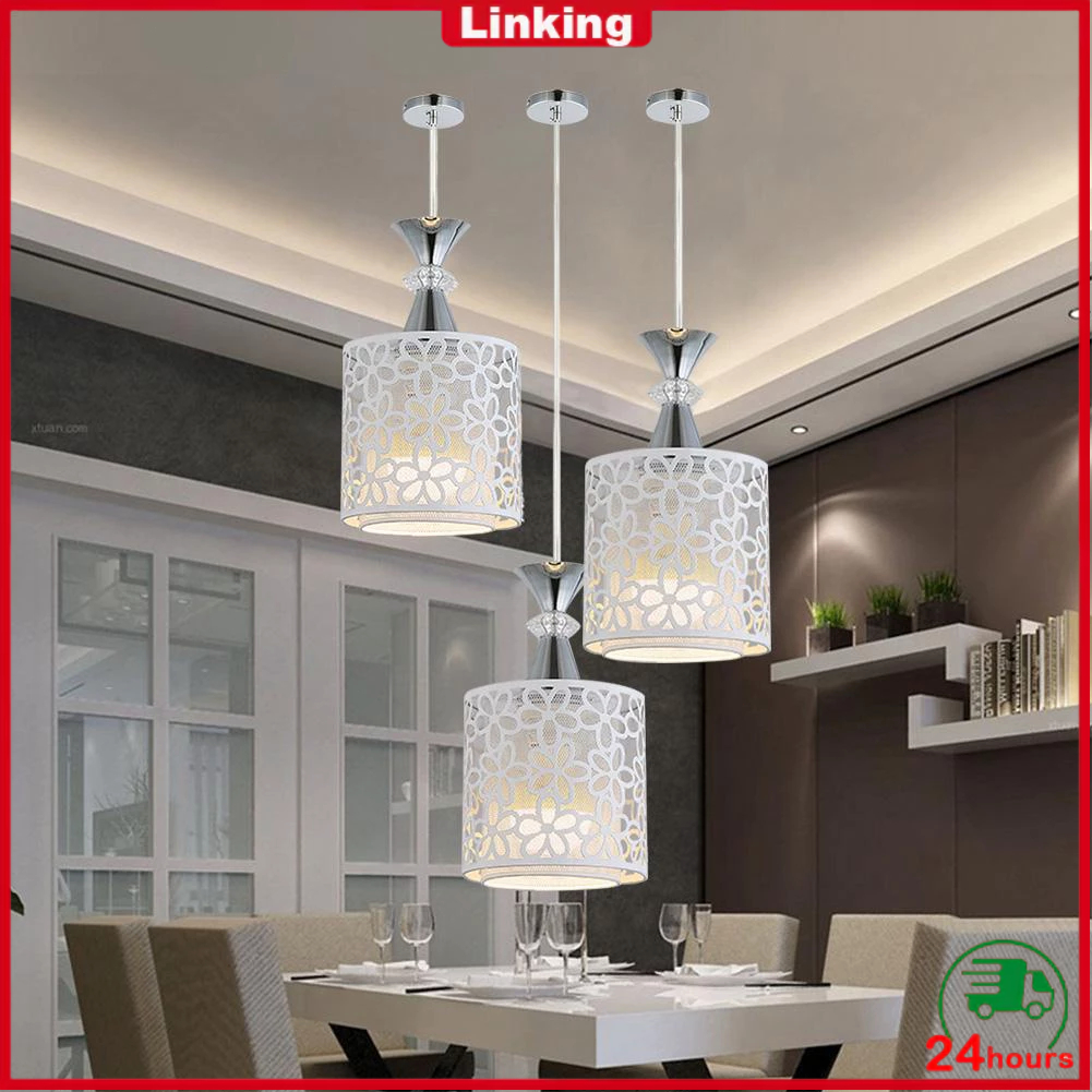 【COD】3 Lampu Gantung Minimalis LED Modern Bentuk Kelopak untuk lampu ruang tamu dapur