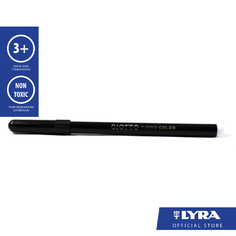 

Giotto Spidol Gambar / Drawing Marker Turbo Color Hitam - Ekonomis, Tutup Anti Sedak Aman Untuk Anak