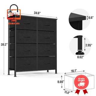 CIBUBUR JAYA GRATIS ONGKIR BALI PENYIMPANAN 7 LACI KABINET SERBAGUNA CABINET PENYIMPANAN INDOOR FURN