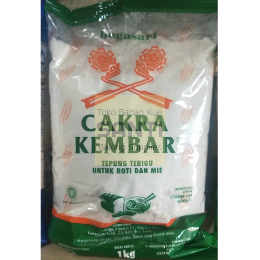 

Cakra Kembar Ekonomis | Tepung Terigu Kemasan | 1 Kg