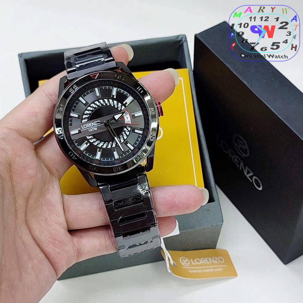 Lorenzo 6101 Jam Tangan Pria Anti Air - Jam Tangan Formal Pria - Jam Tangan Pria Original - Jam Tang