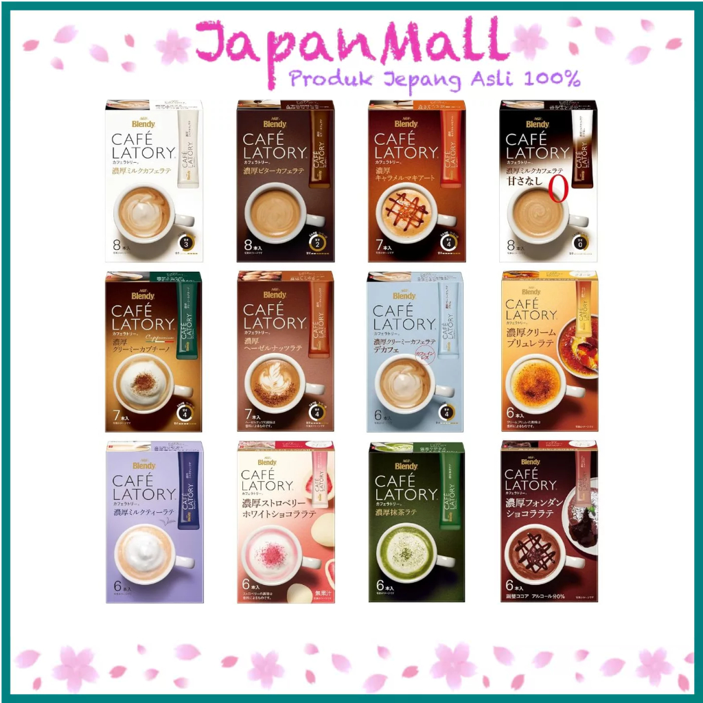 

Kopi instant cafe latory Jepang asli coffee Japan