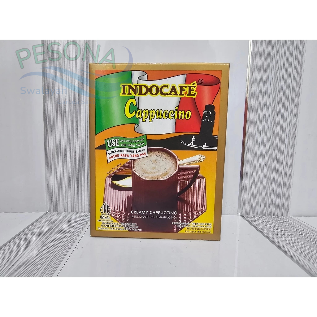 

Indocafe Cappuccino isi 5x25g Box