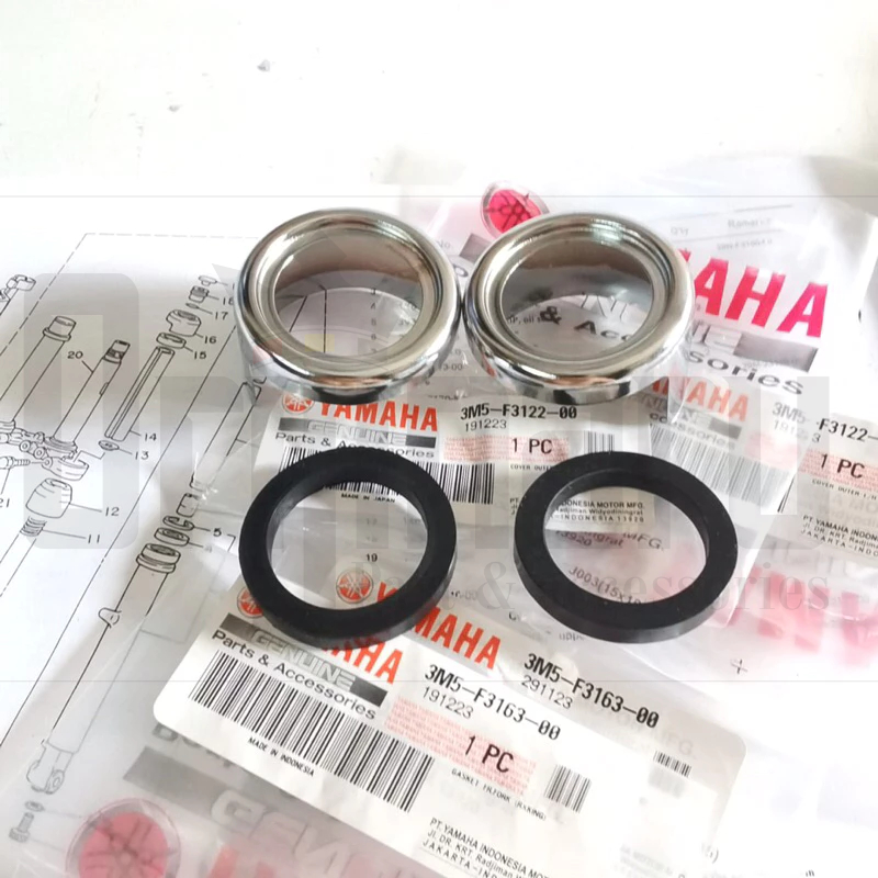 KARET RING CINCIN BRACKET LAMPU KOTAK 5T5 ORIGINAL
