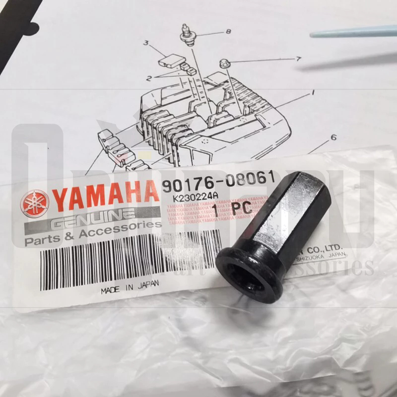 MUR HEAD RXZ RZR YZ RX KING RXS F1ZR ORI ORIGINAL 90176-08061