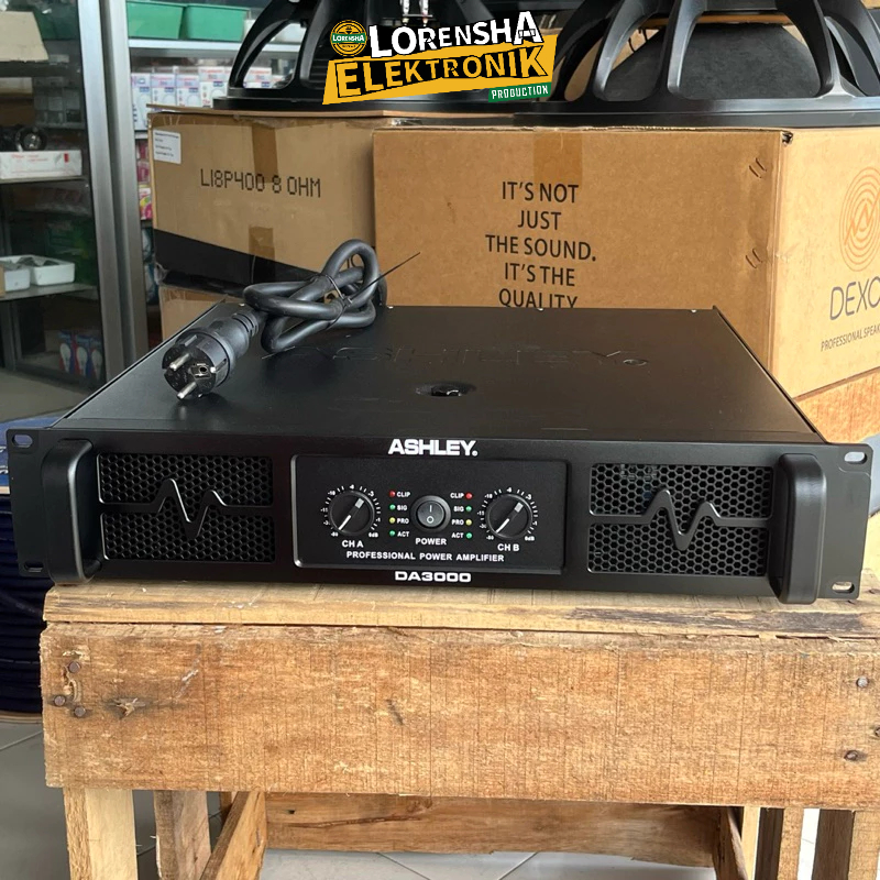 Power Amplifier Ashley DA 3000 / DA-3000 Original