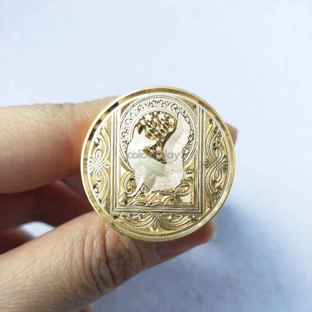 

Wax Stamp Seal 30mm Motif (1) | colourplay.