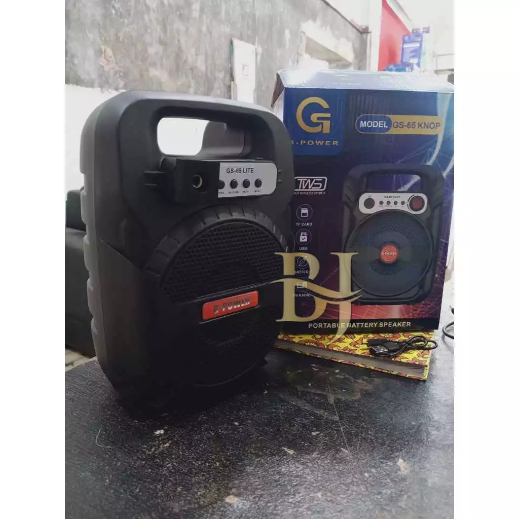 SPEAKER PORTABLE BLUETOOTH G-POWER GS-65LITE