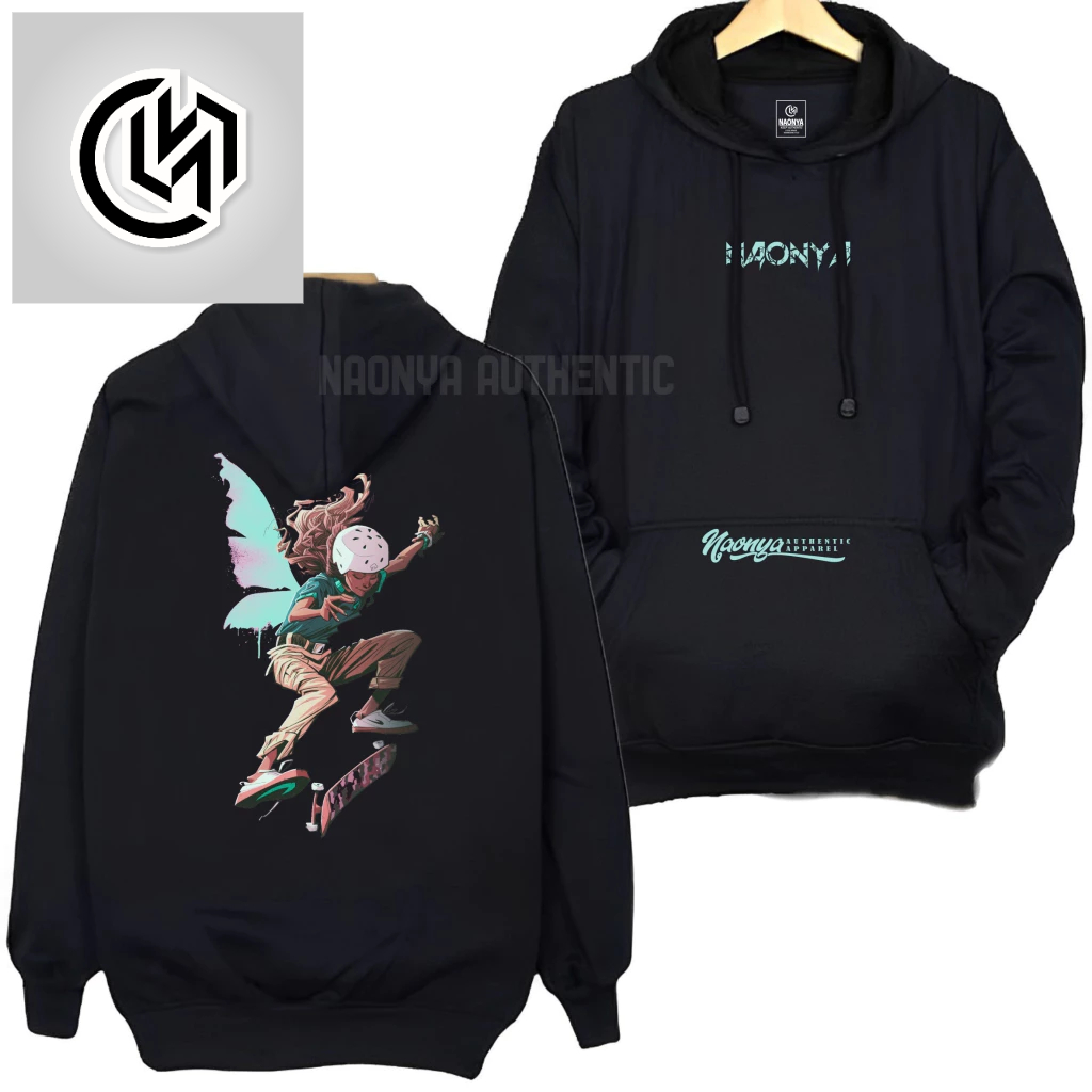 hoodie skaters original warna hitam41 naonya keep authentic jaket cowok keren terbaru sweater pria