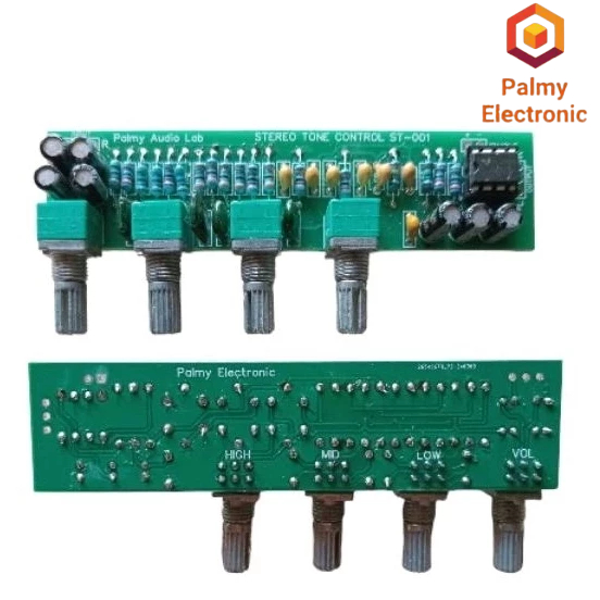 Tone Control Stereo NE5532 ST-001 Low Mid High