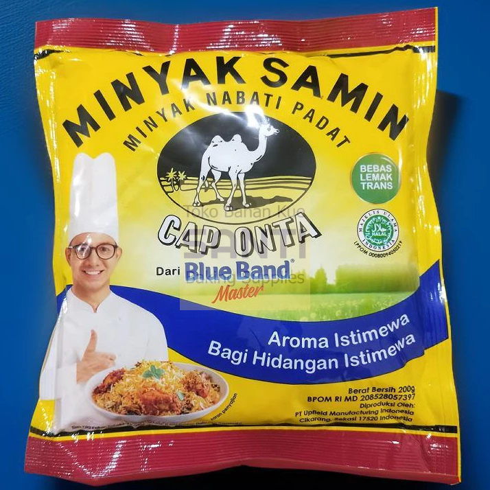 

Cap Onta | Minyak Samin Minyak Nabati Padat | 200 Gram