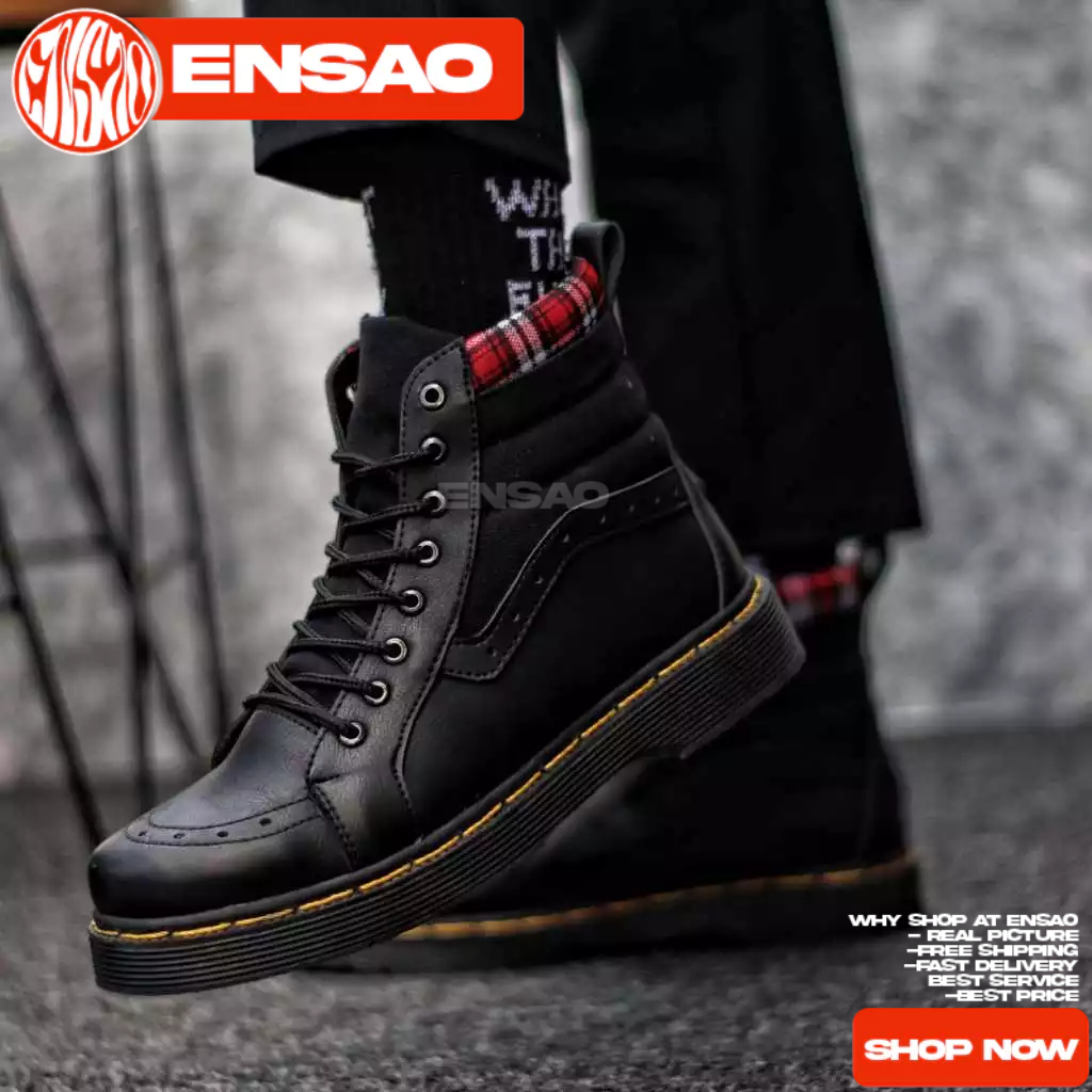 Sepatu Boots Formal Pantofel Docmart Pria