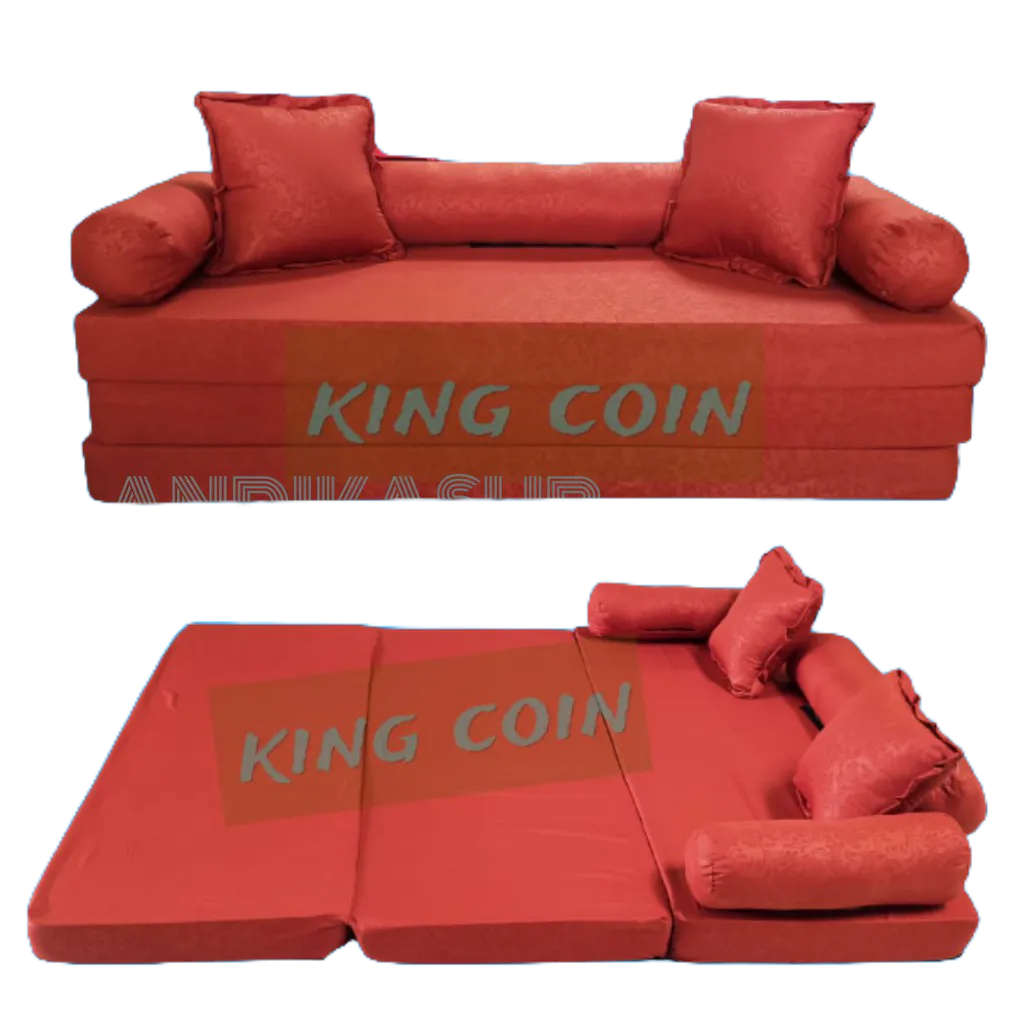 Kasur Busa Minimalis Kasur Lipat Karakter Sofabed Kursi Tamu Multifungsi Busa Tebal Original