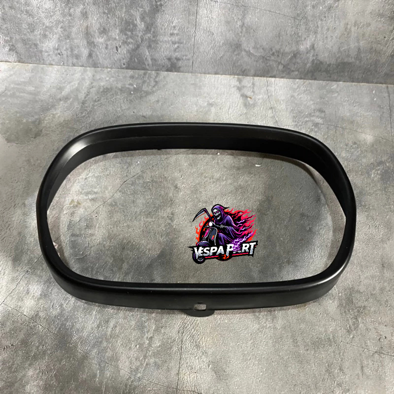Ring Lampu Depan Vespa Px Ps Exclusive HITAM | Ring Lis Reflektor Vespa Px