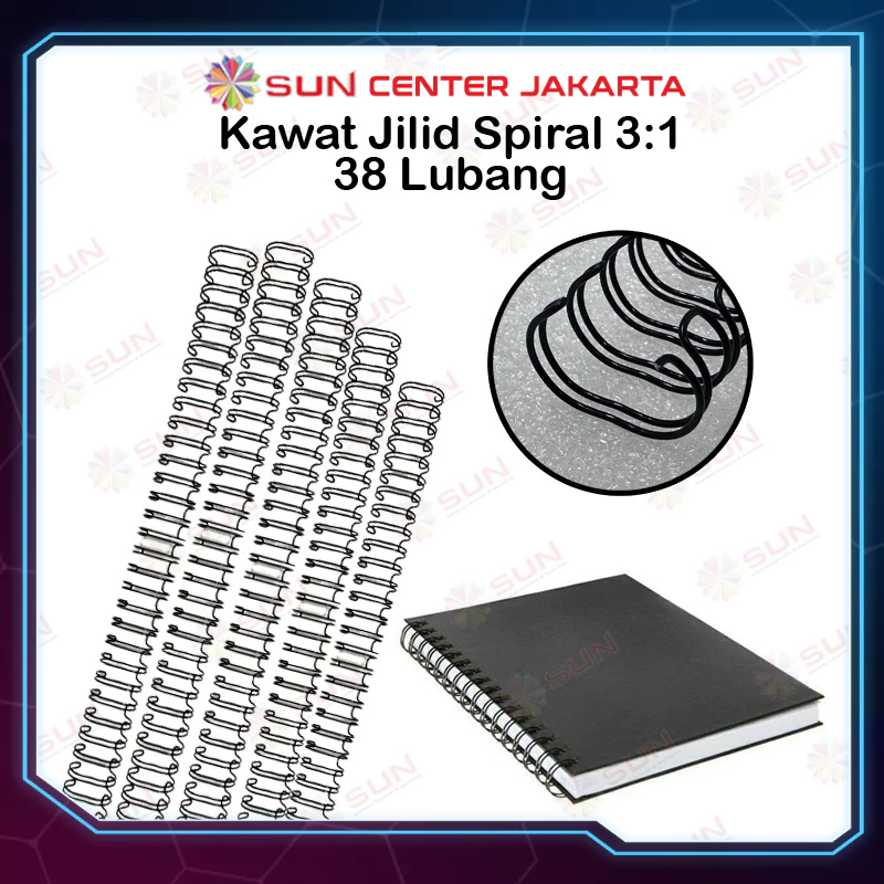 

Spiral Kawat / Ring Kawat Jilid Spiral 3:1 F4 Jika anda mencari Spiral Kawat / Ring Kawat Jilid Spiral yang kualitasnya bagus dan kuat, anda sudah menemukan produk yang tepat dan terbaik, jadi jangan ragu-ragu lagi, silahkan langsung diorder. Spesifikasi