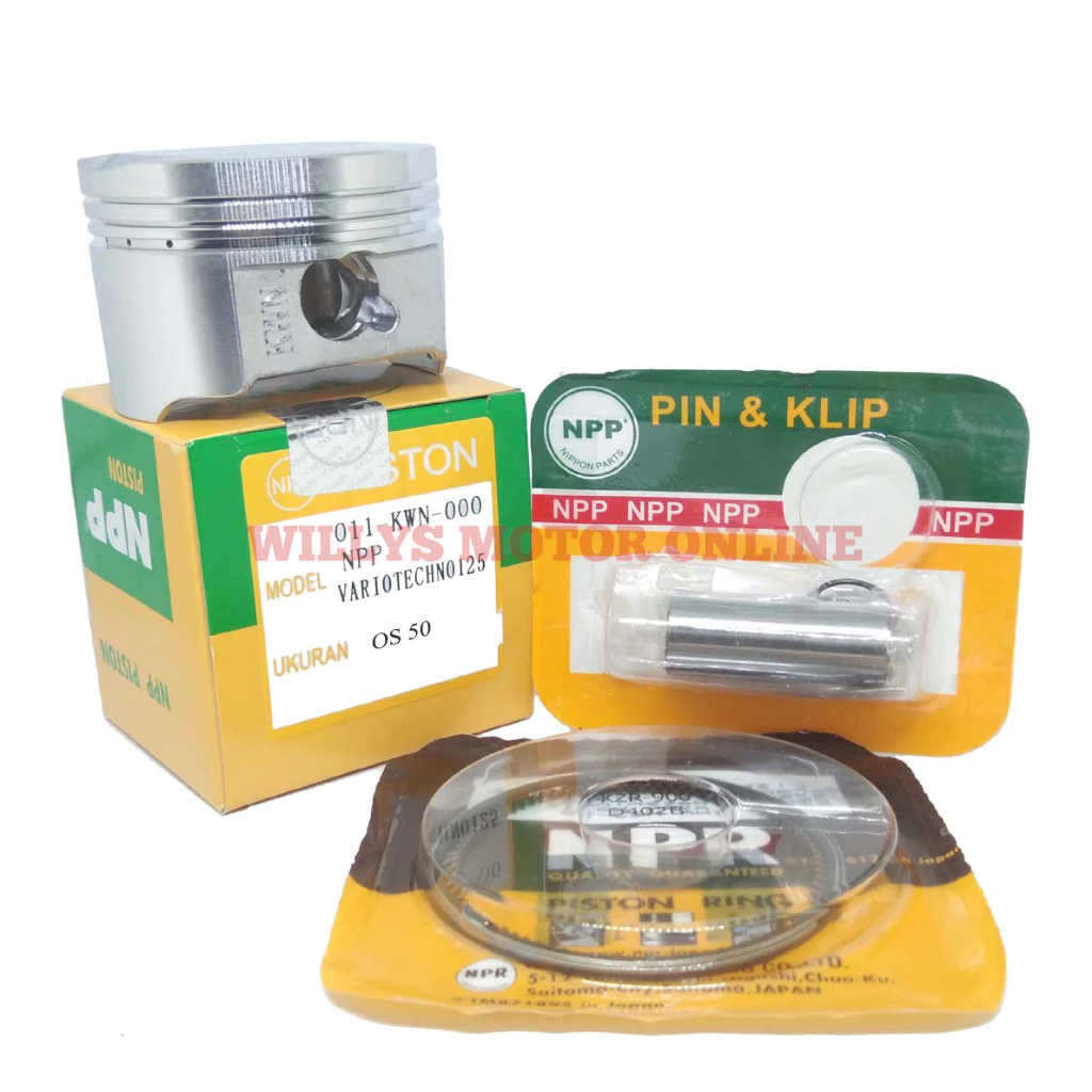 Piston Vario 125 oversize 50 npp / Seher vario 125 os50  / seher vario 125 npp / seher npp