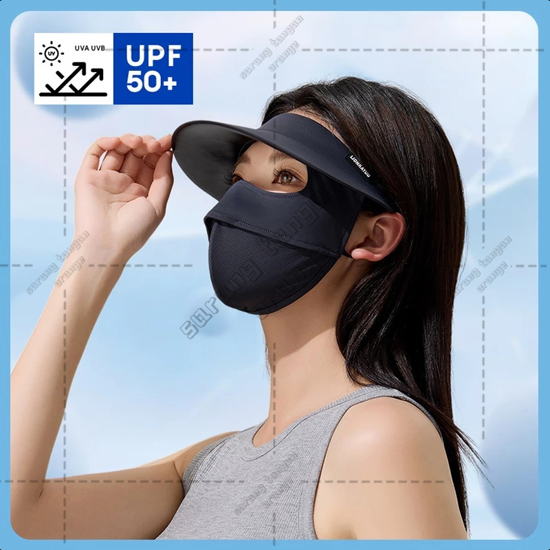 Masker Anti Uv Masker Anti Uv Masker Uv Protection Masker Anti Uv Full Face Masker Motor Wanita