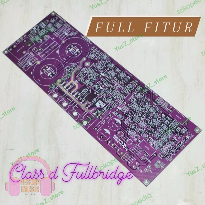 Terlaris Pcb D2K Neo Fullbridge Dual Feedback Class D Power Amplifier