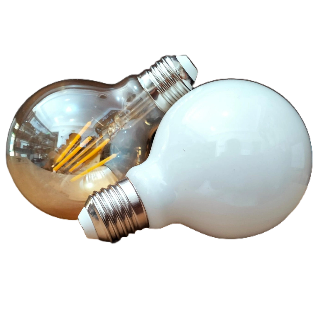 LMPU BULB LED FILAMENT EDISON VINTAGE G80 Fitting E27 /MINISTAR BOHLAM KACA SUSU G80