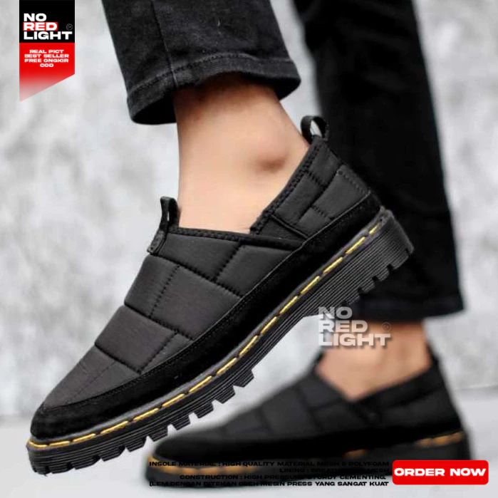 Sepatu Loafers Slip On Pria Gelembung Docmart