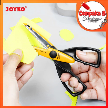

Joyko Scissor GERIGI Gunting Zig Zag Gelombang Prakarya Kado ZZ-65