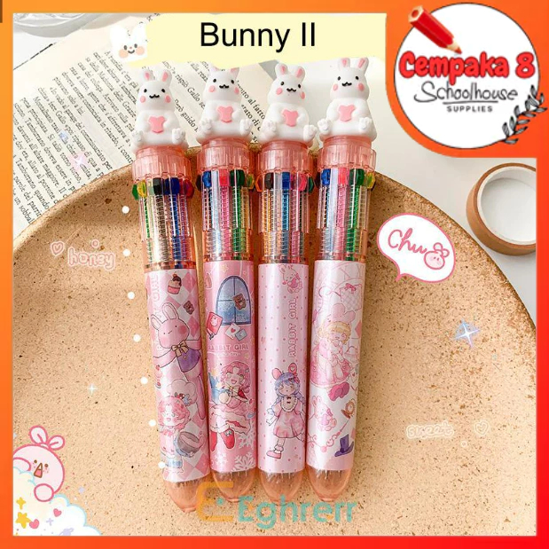 

pena 10 warna kepala beruang - UTI0100