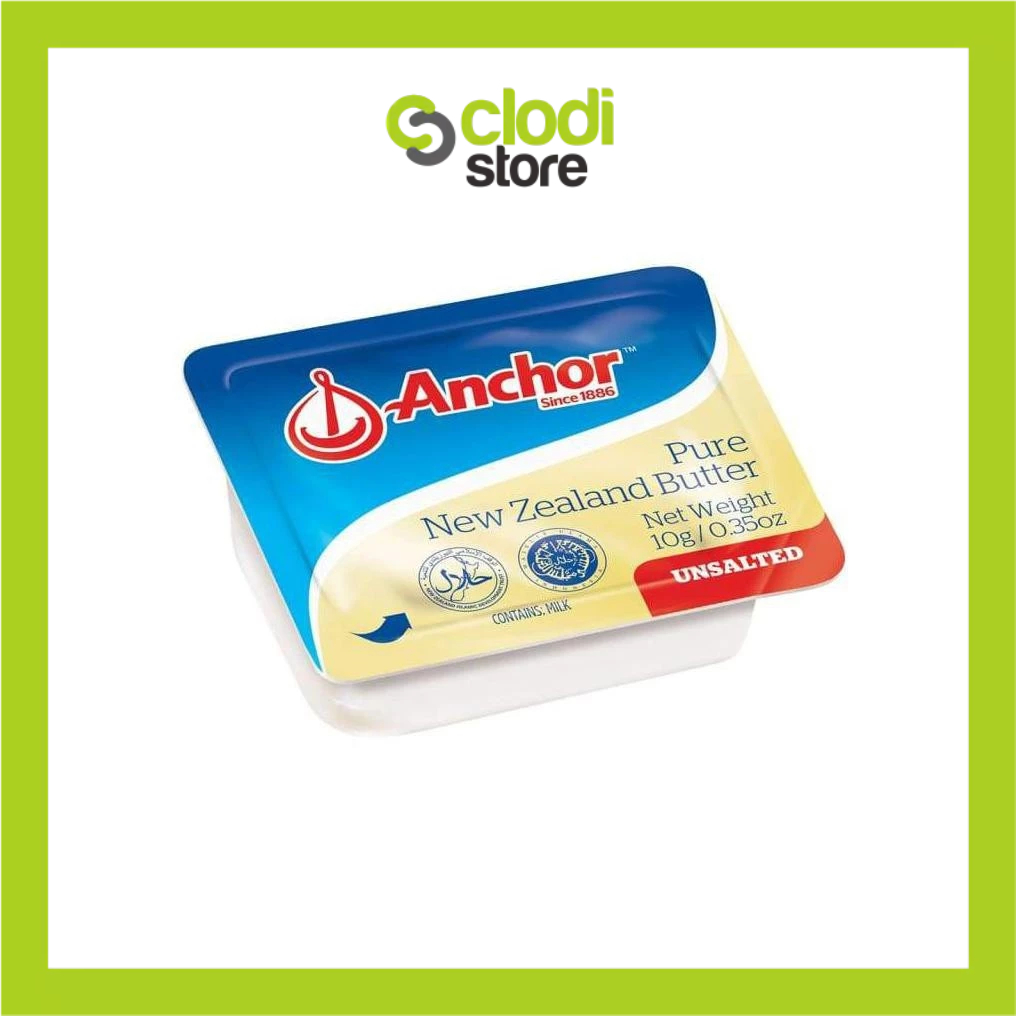 Anchor Butter Unsalted Salted 7gr Canola 10 gr Anchor Unsalted Butter Mini Portion 10 UB 10g Unsalte