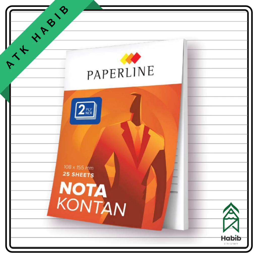 

Nota Kontan Paperline kecil 2 ply / K2