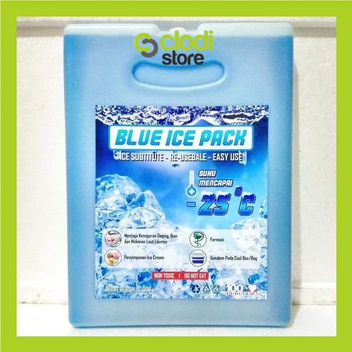 Icepack Ice Pack Besar Blue Ice Pack Kotak Besar Pengganti Dry Ice Blue Ice Pack