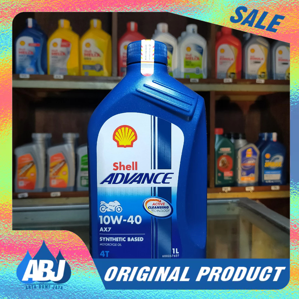 Oli Motor Shell AX7 1Liter