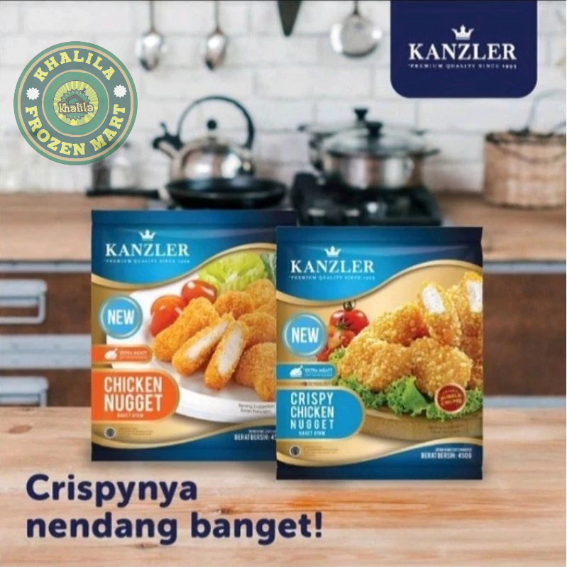 

KANZLER CRISPY CHICKEN NUGGET NUGET NAGET AYAM 450 GRAM