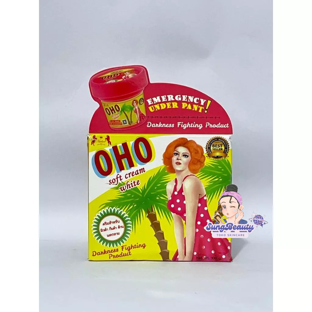 Oho Soft Cream White Penghilang Stretch Mark