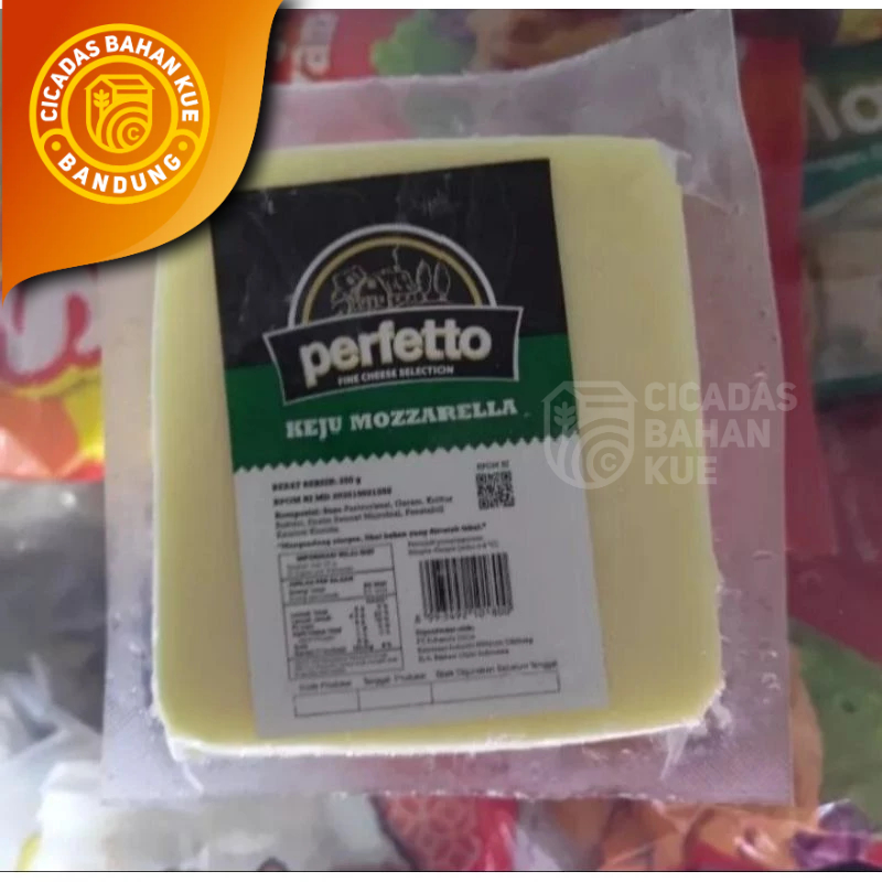 

Keju Mozarella Perfetto 250gram