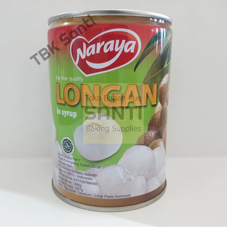 

Naraya | Buah Longan Sirup | 565 Gram