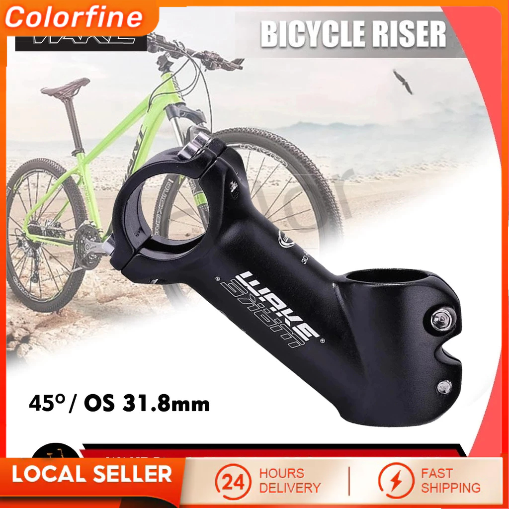 Wake A001 Stem Sepeda MTB Roadbike OS 17  Derajat 60-110mm