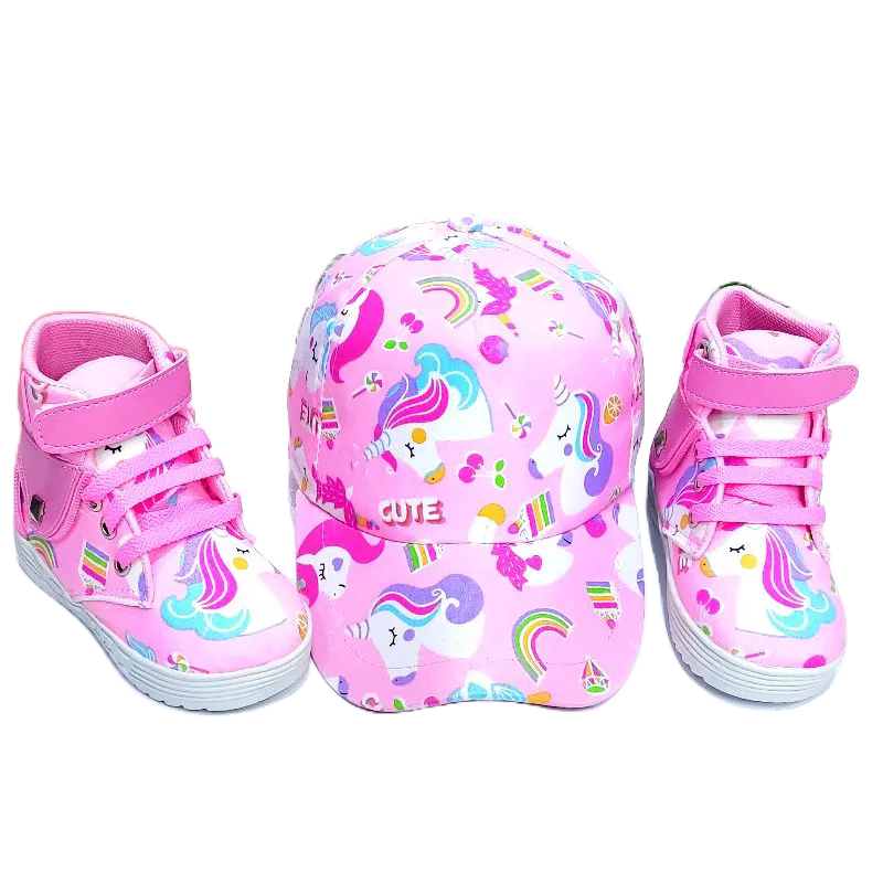 Paket Sepatu Anak Perempuan Paket Sepatu Boots Topi Anak Paket Boot Anak Perempuan Topi Pet Anak Per
