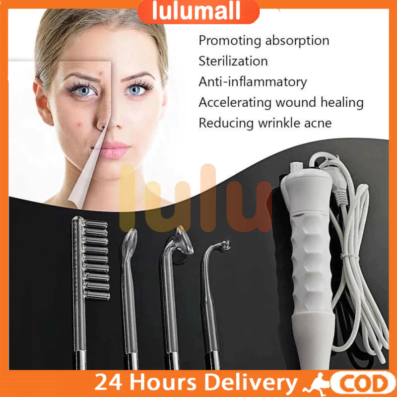 【COD】Sparepart gagang kaca hf high frequency alat facial jerawat pori perawatan wajah frekuensi ting