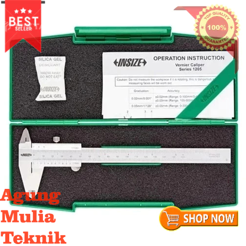 Insize Vernier Caliper 1205-3002S 12" Sigmat / Jangka Sorong Original
